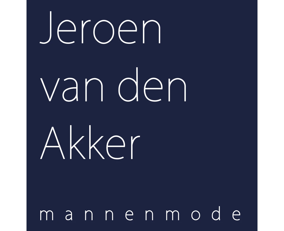 Jeroen van den Akker Mannenmode logo