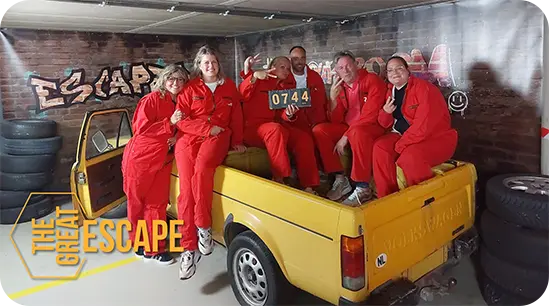 TheGreatEscape Team FJ three