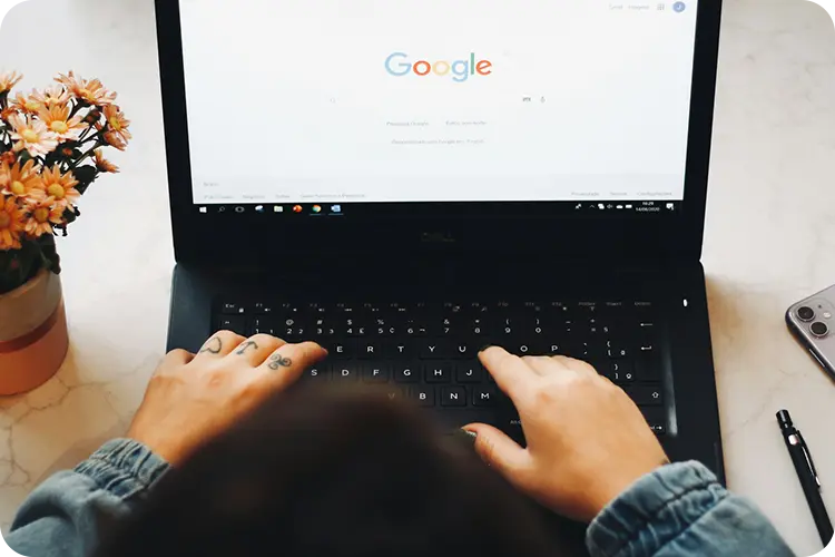 customer's search